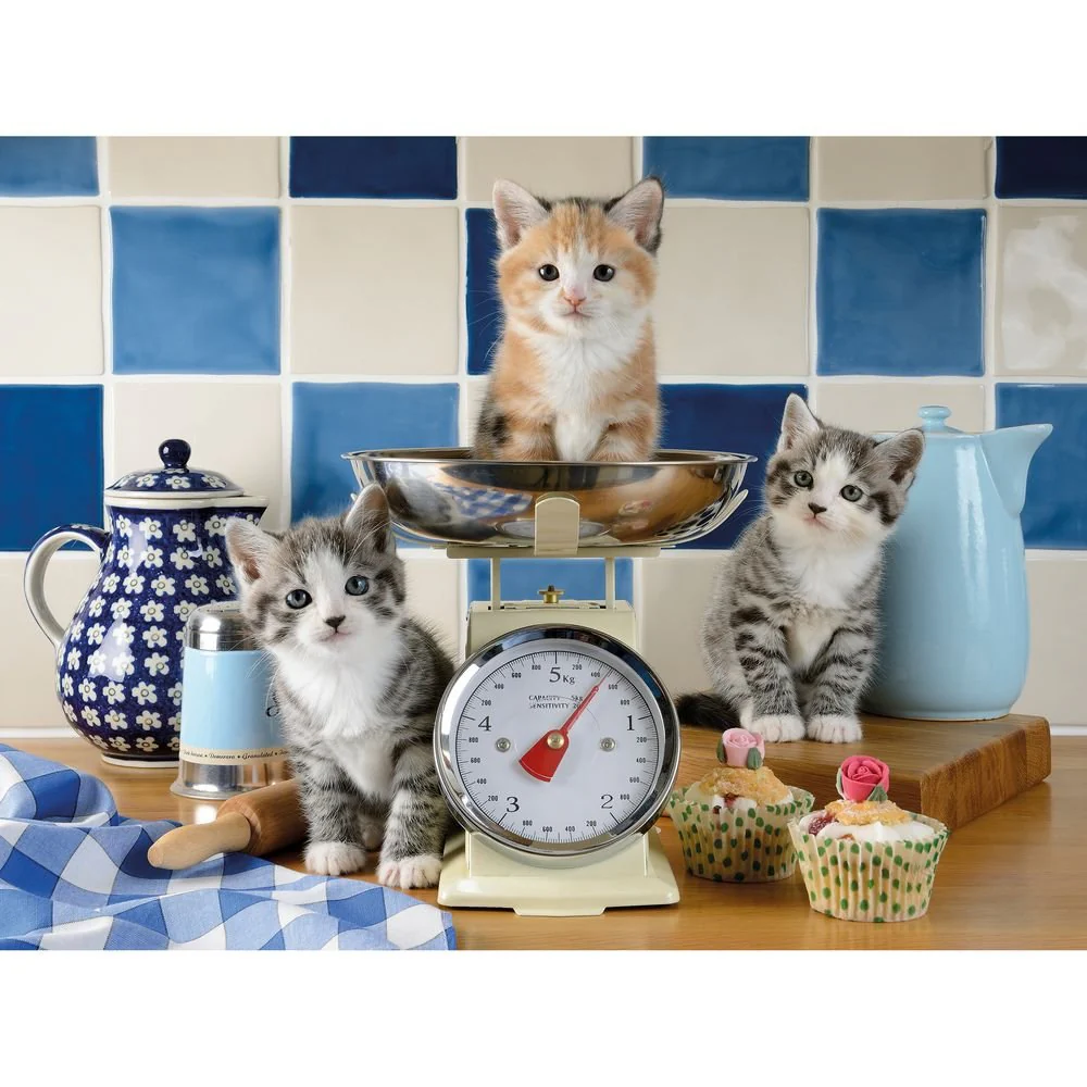 Puzzle 1500 Piezas Gatito en la Cocina Ravensburger - Image 2