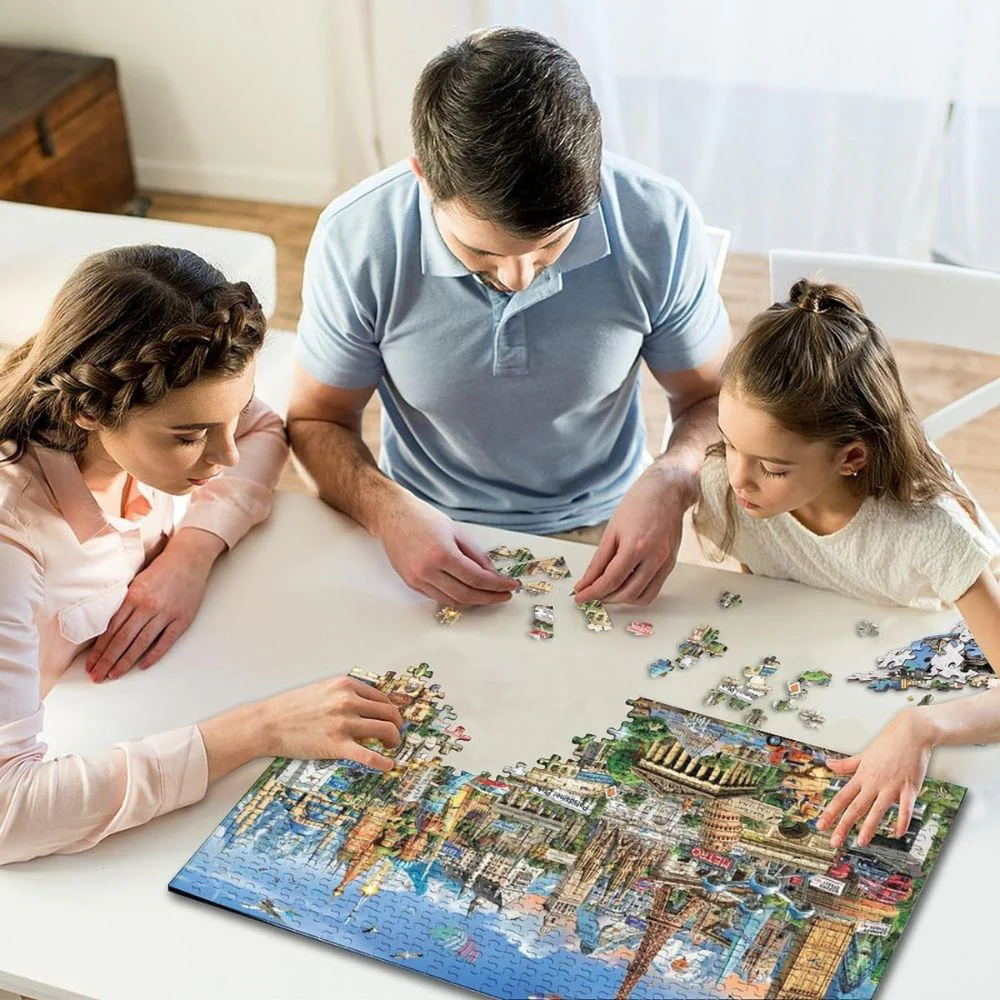 Puzzle 2000 Piezas Símbolos de Europa Educa - Image 3