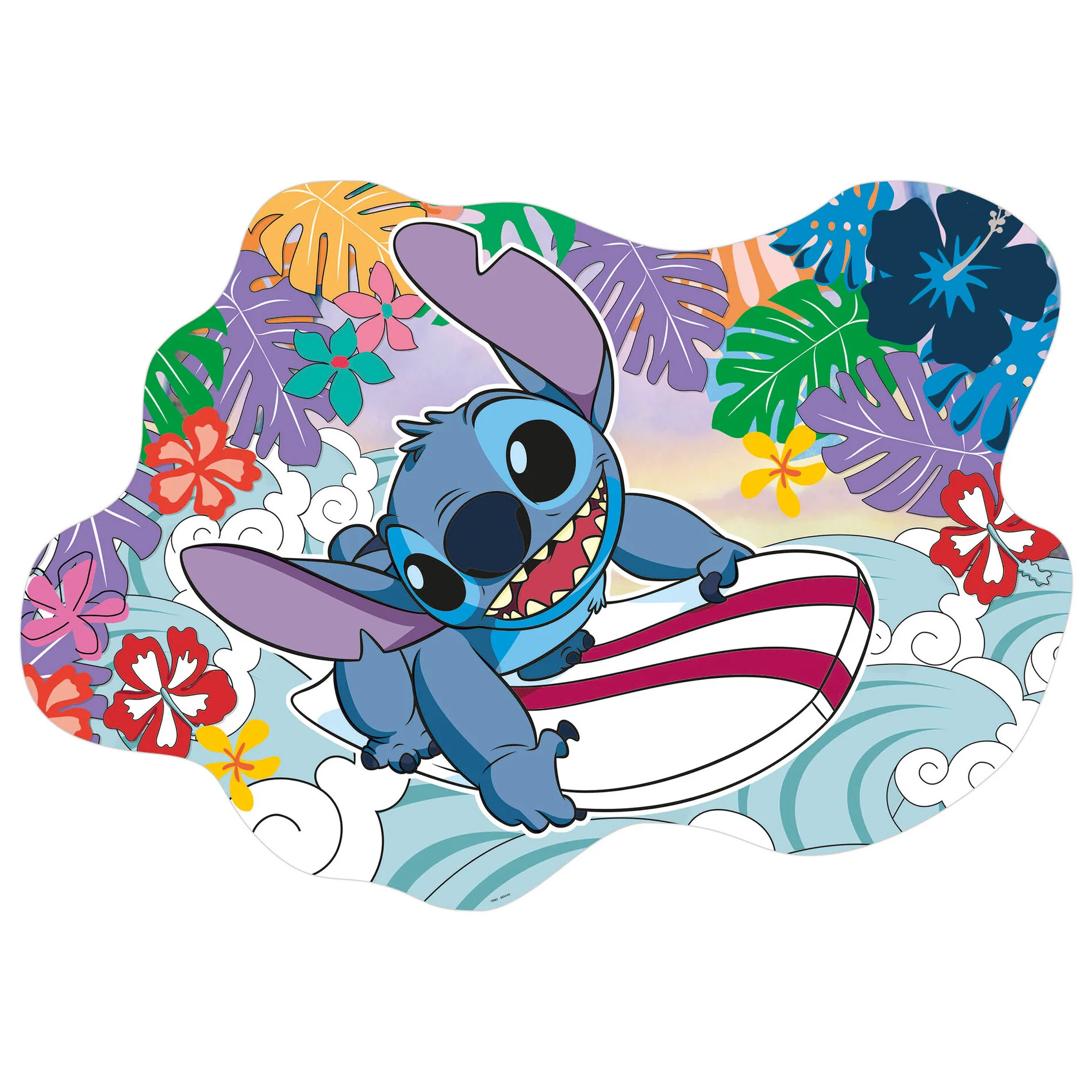 Puzzle 250 Piezas Stitch Poster Surfero Educa - Image 2