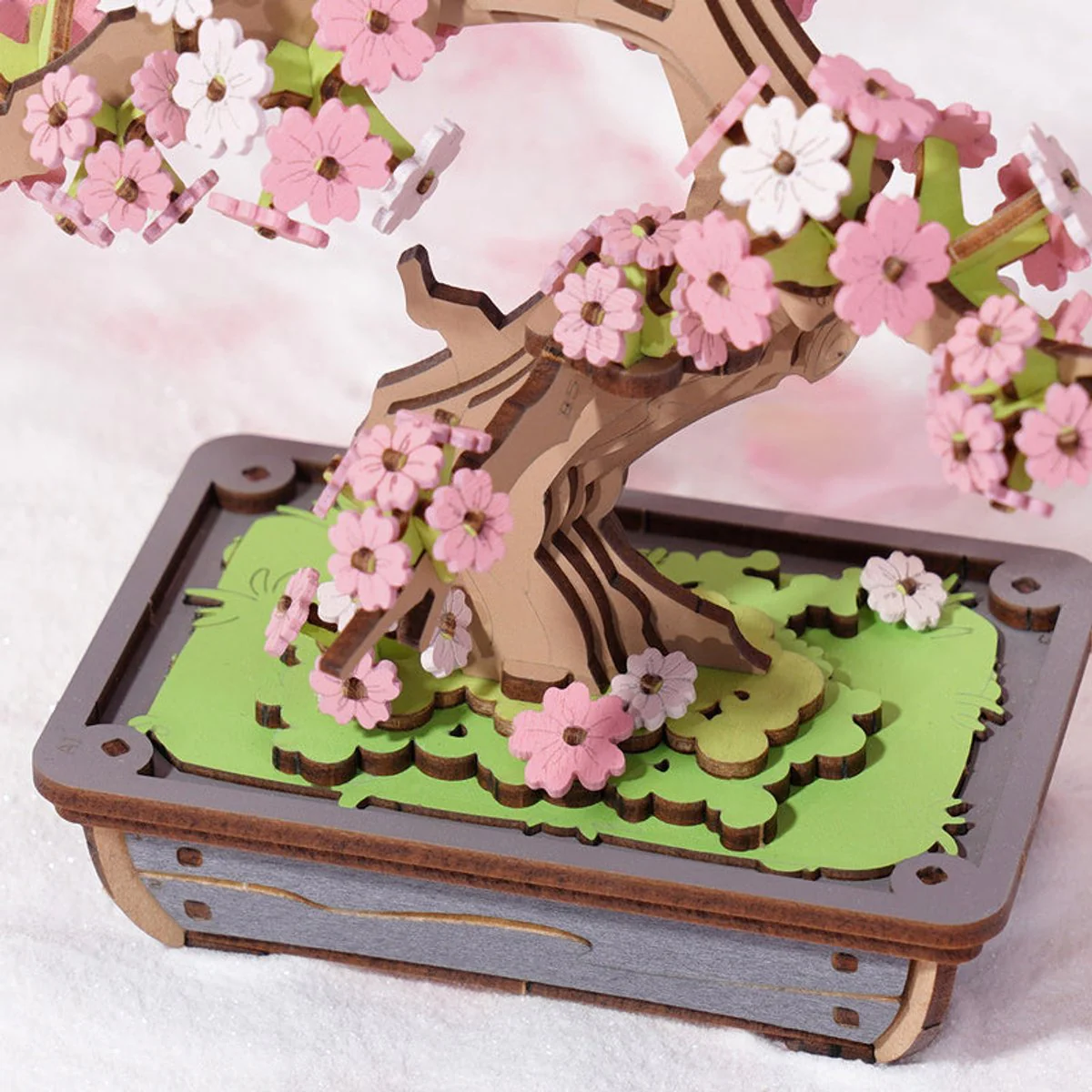Puzzle 3D Bonsái Sakura Robotime - Image 3