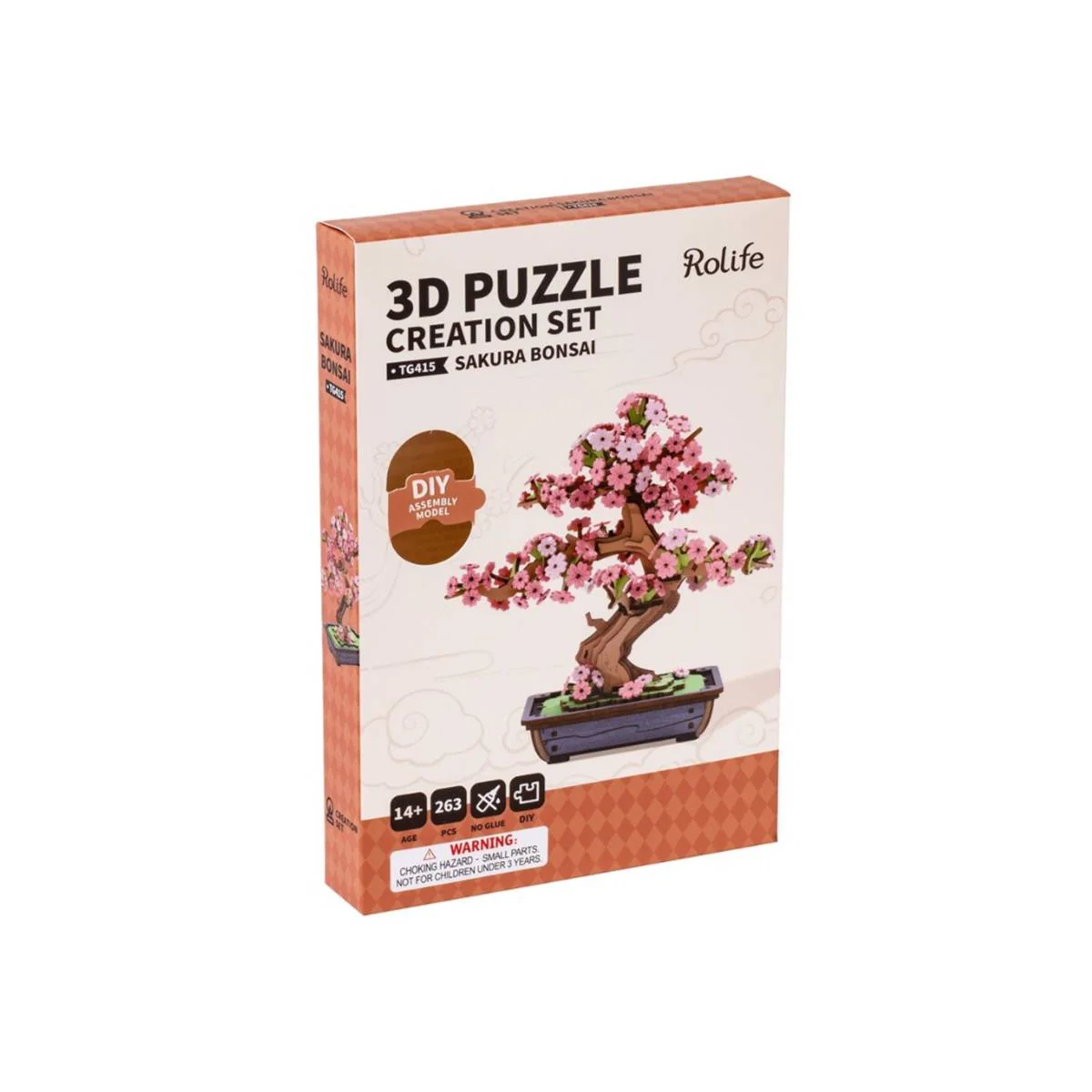 Puzzle 3D Bonsái Sakura Robotime - Image 5