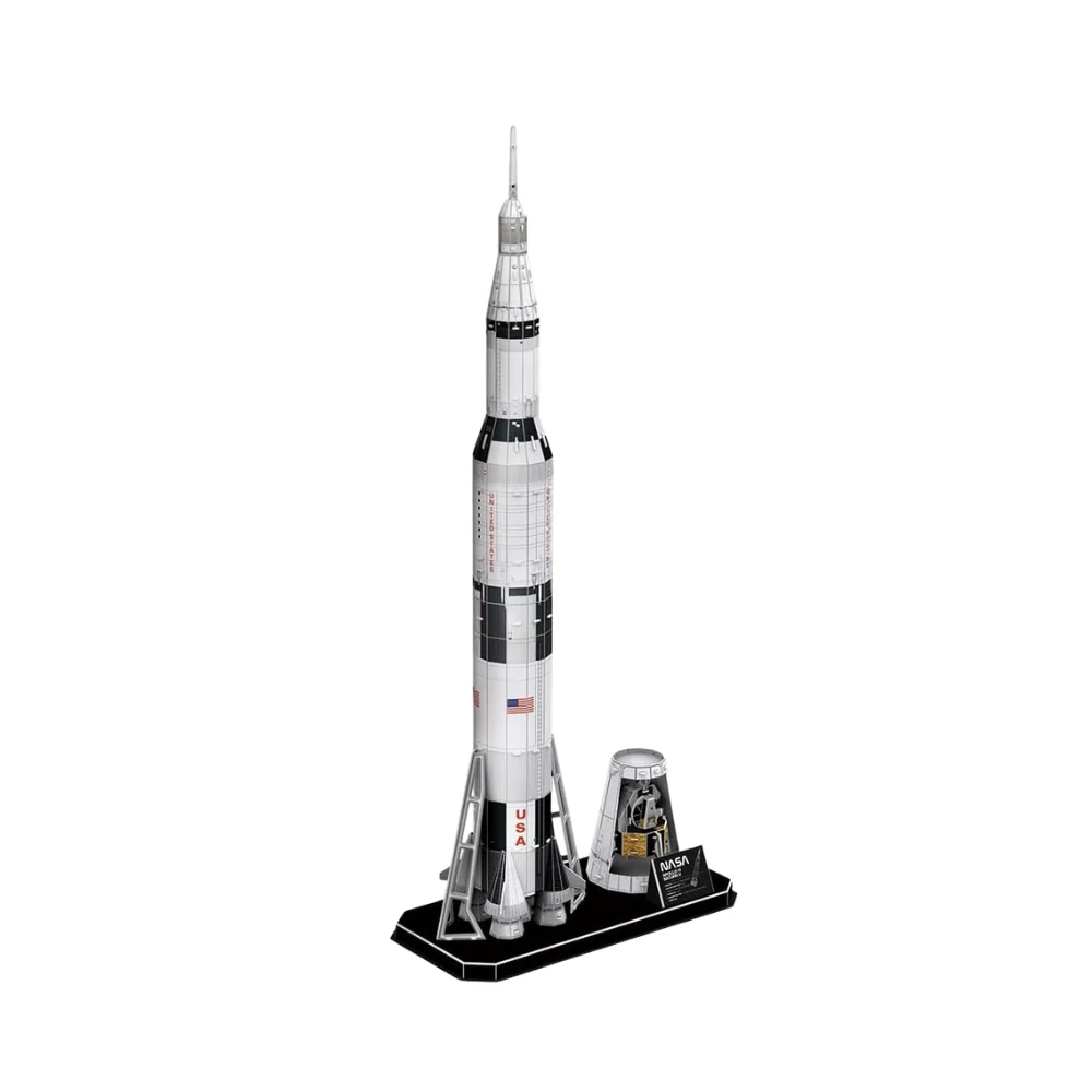 Puzzle 3D Cohete Saturn V NASA World Brands - Image 2