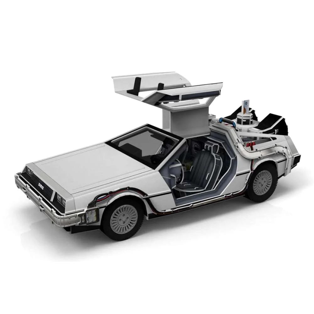 Puzzle 3D DeLorean Regreso al Futuro Revell - Image 2