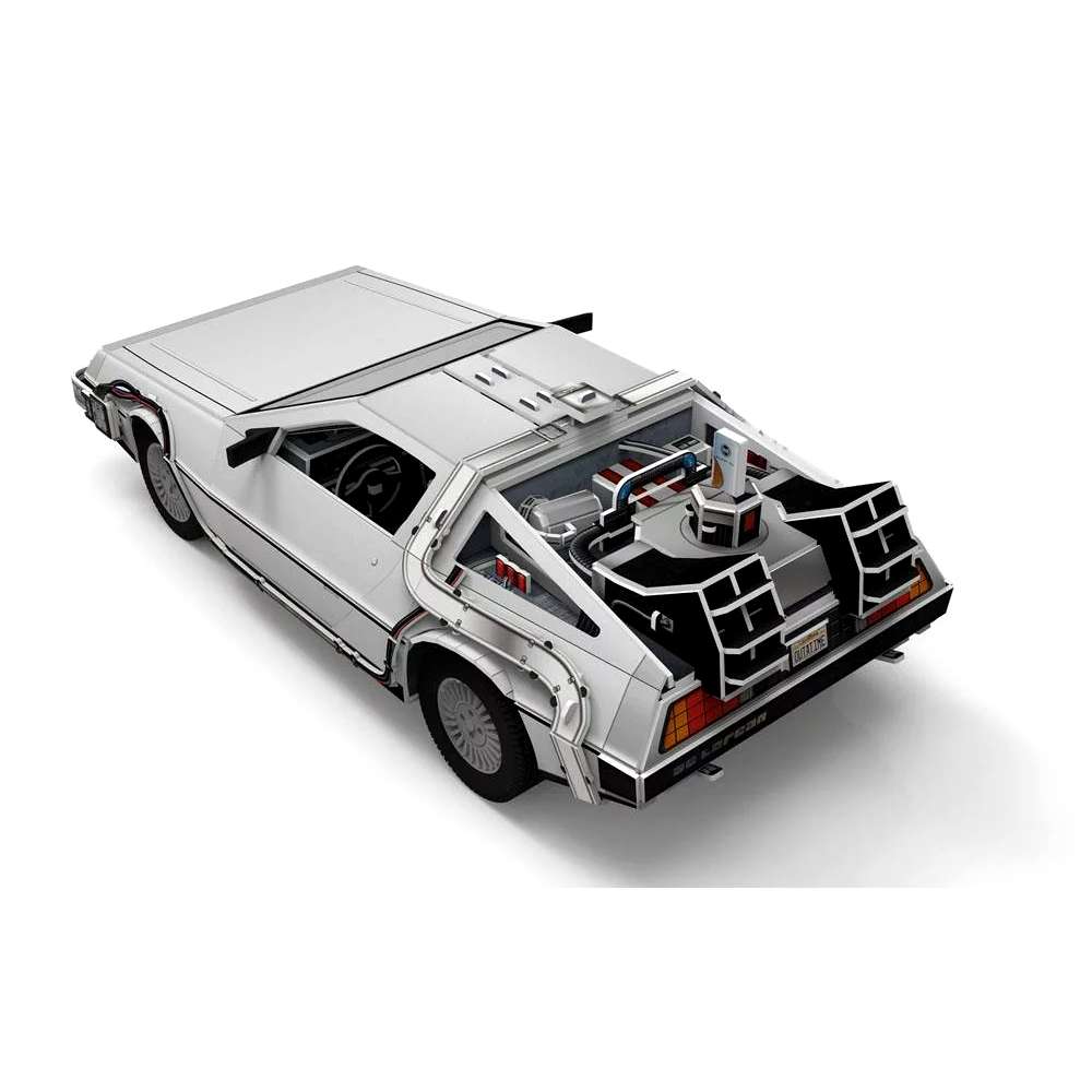 Puzzle 3D DeLorean Regreso al Futuro Revell - Image 3