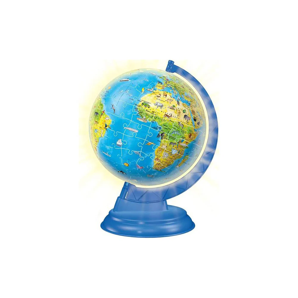 Puzzle 3D Globo con Luz - Image 2