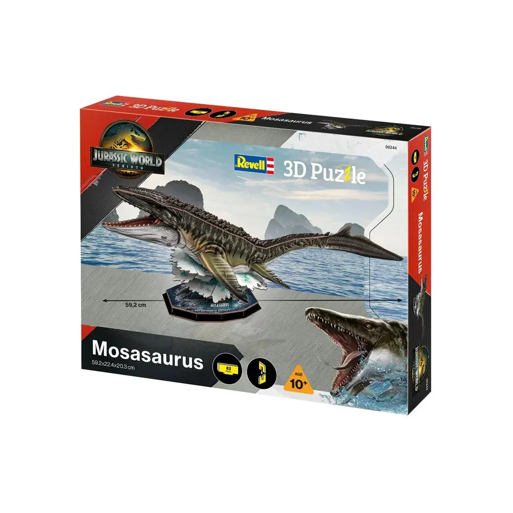 Puzzle 3D Mosasaurus Jurassic World: Rebirth Revell - Image 3