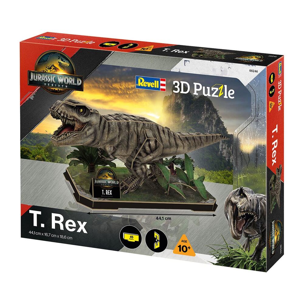 Puzzle 3D T-Rex Jurassic World: Rebirth Revell - Image 2