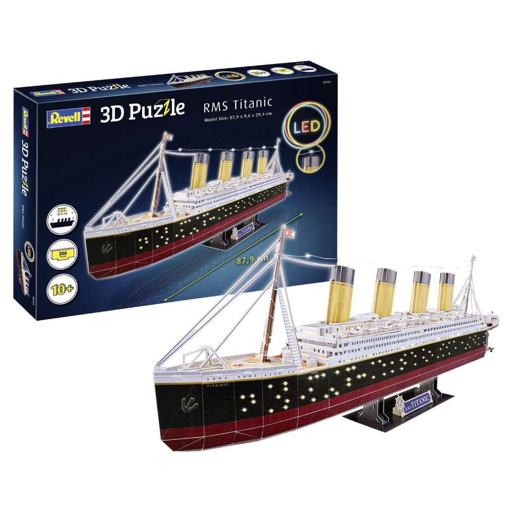 Puzzle 3D Titanic LED Edition Revell