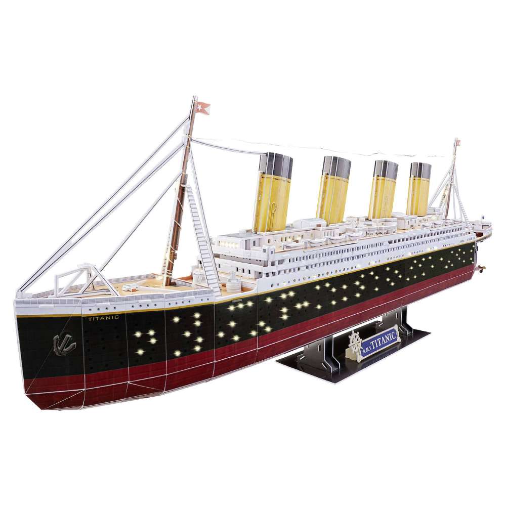 Puzzle 3D Titanic LED Edition Revell - Image 2