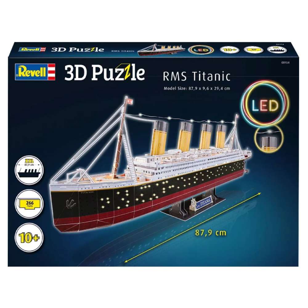 Puzzle 3D Titanic LED Edition Revell - Image 3
