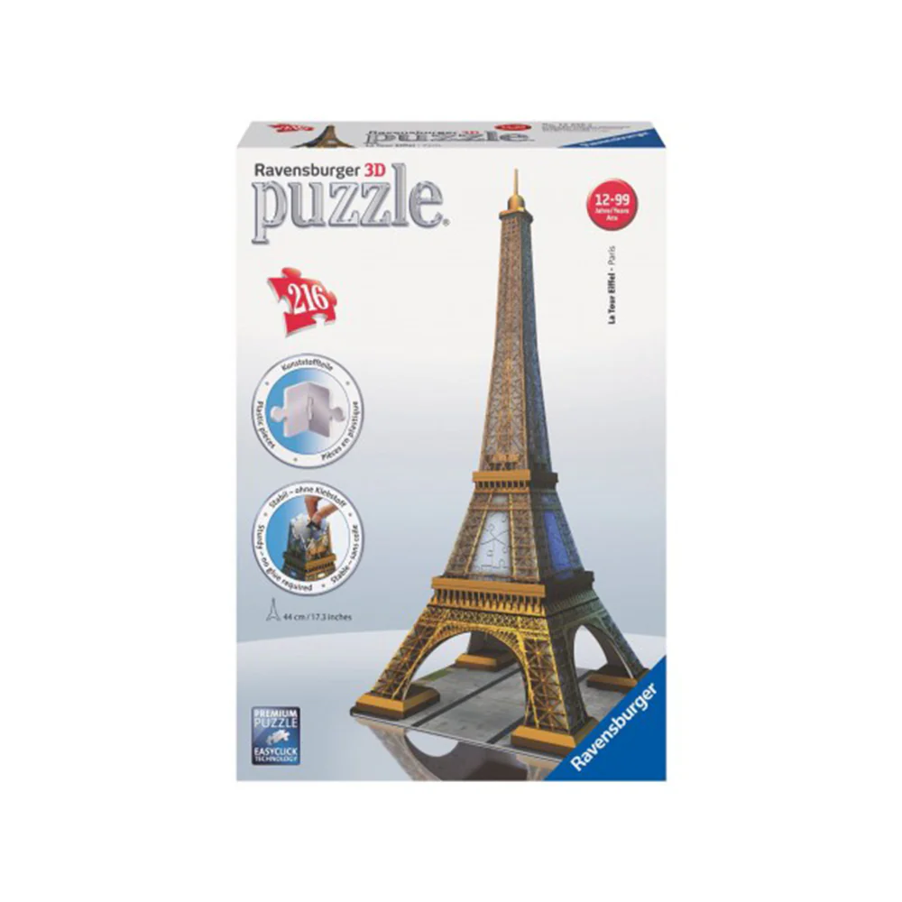 Puzzle 3D Torre Eiffel