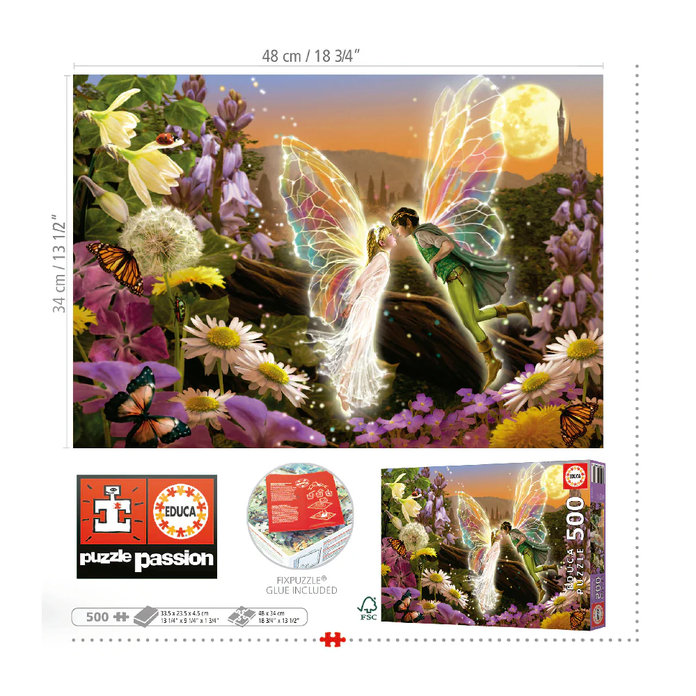 Puzzle 500 Piezas El Beso Educa - Image 4