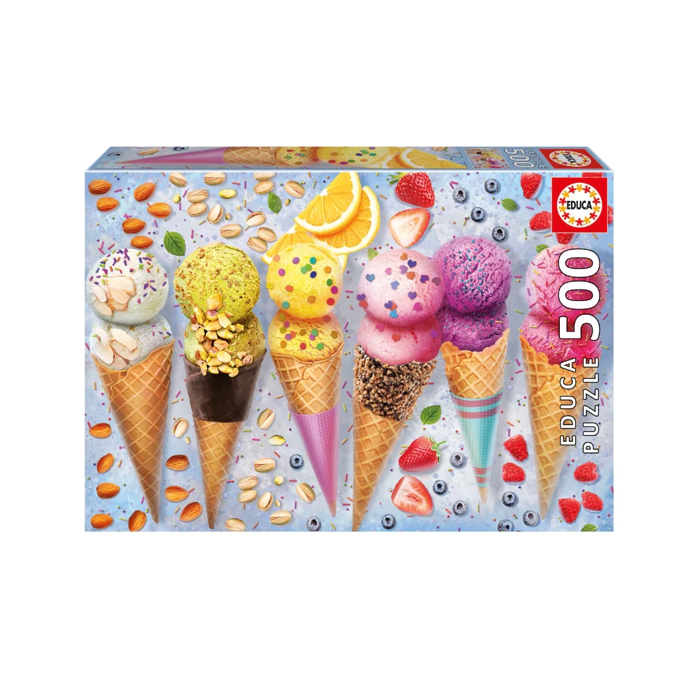 Puzzle 500 Piezas Helados Educa