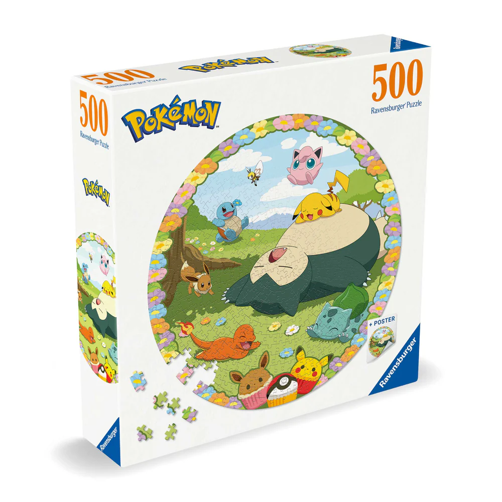 Puzzle 500 Piezas Pokémon Round Ravensburger - Image 2