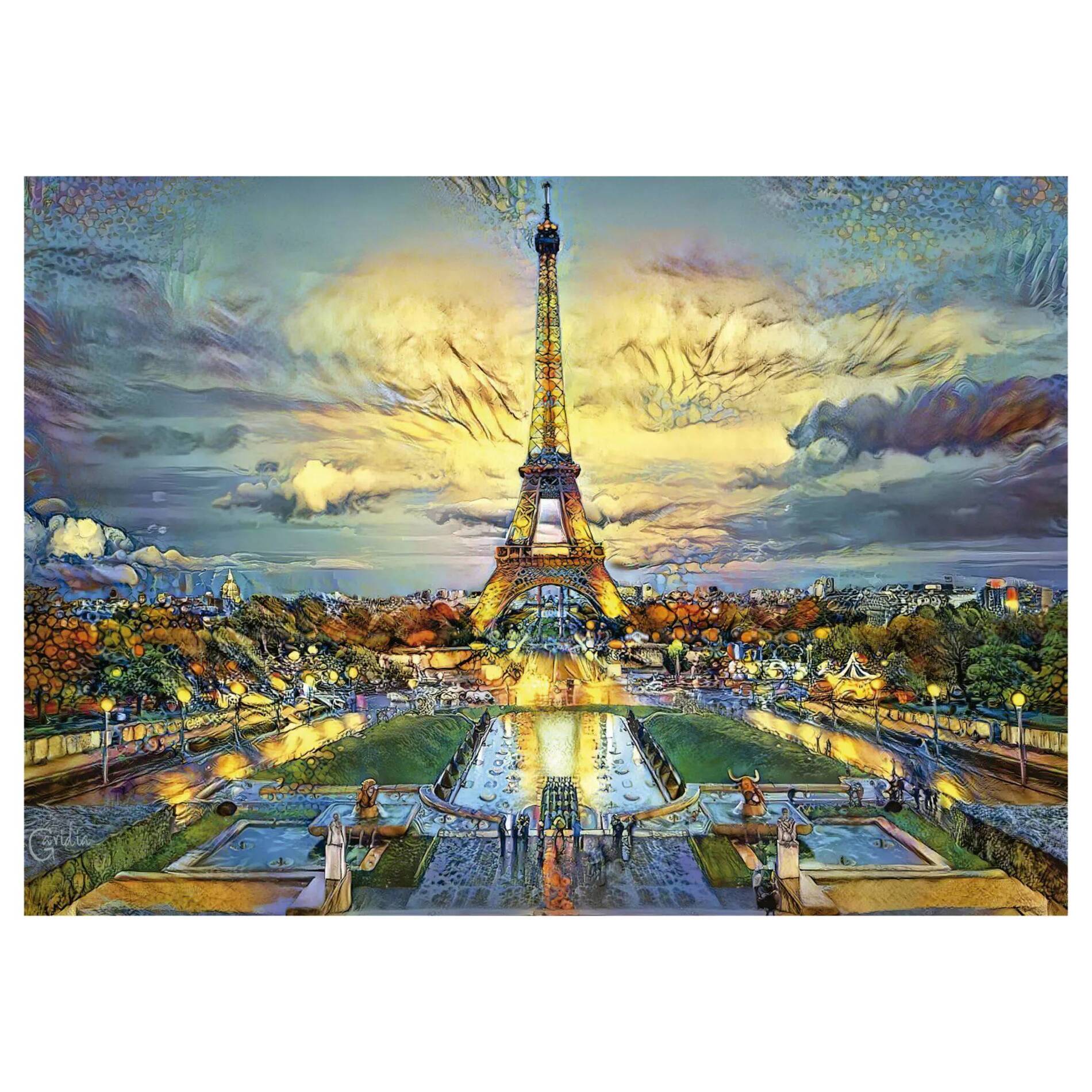 Puzzle 500 Piezas Torre Eiffel París Educa - Image 2