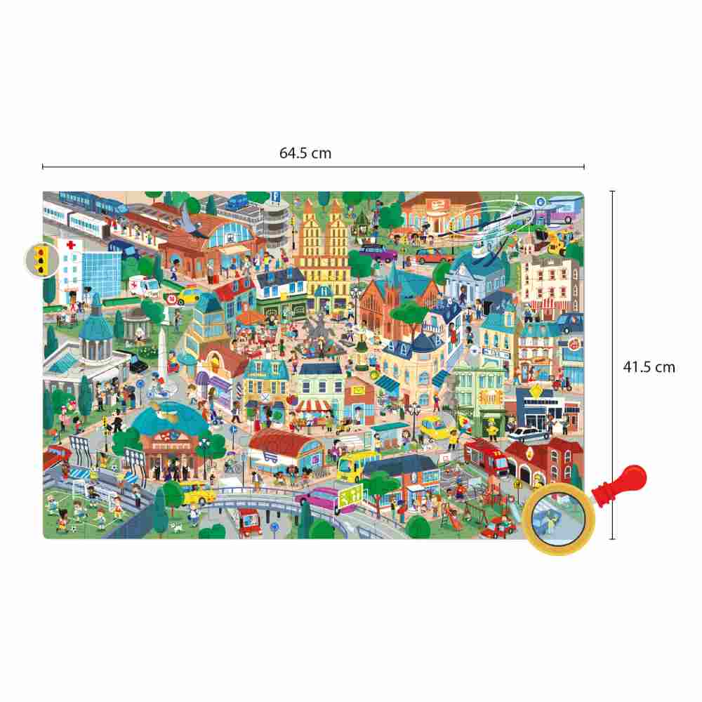 Puzzle Observación Ciudad 104 Piezas - Image 3