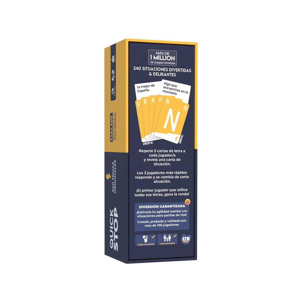 Quick Stop Juego de Cartas - Image 2