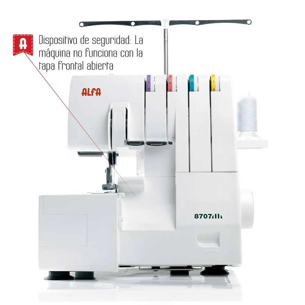 Remalladora Overlock 8707 Alfa - Image 13