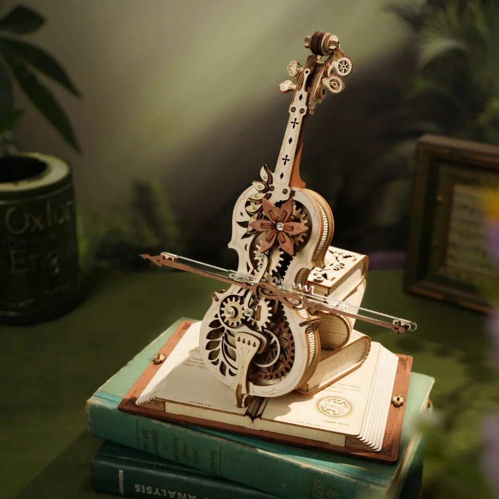 Maqueta de Madera Magic cello Robotime - Image 2