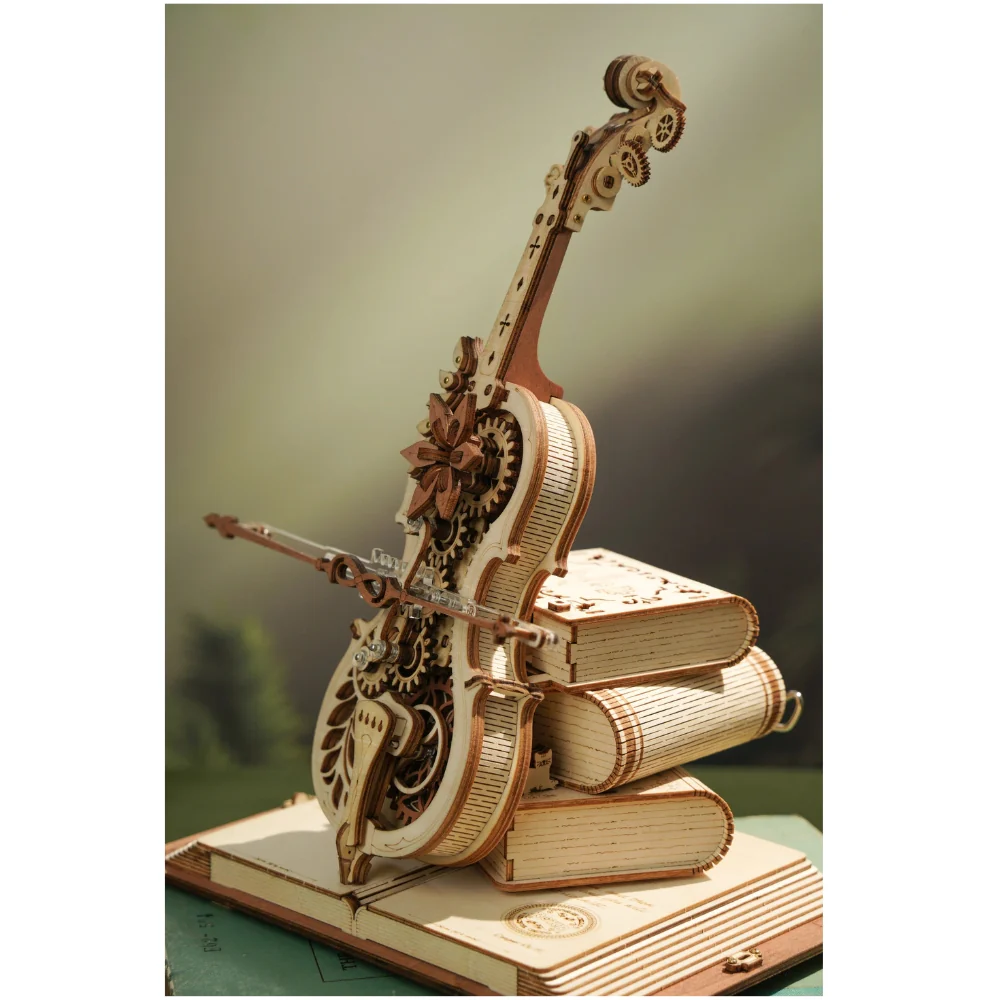 Maqueta de Madera Magic cello Robotime - Image 3