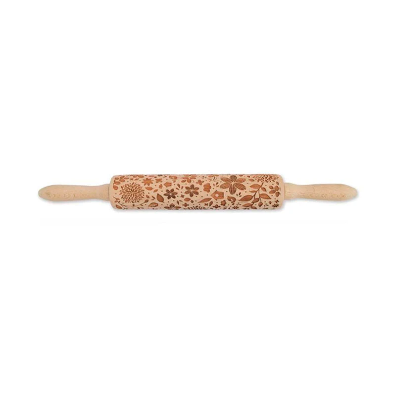 Rodillo Madera Relieve Naturaleza
