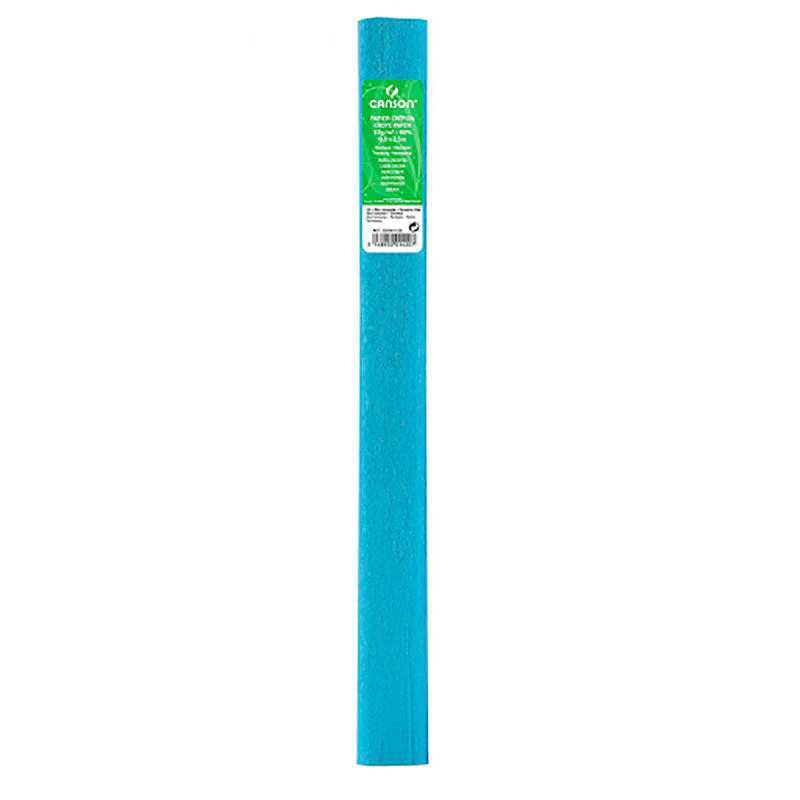 Rollo Papel Pinocho Azul Turquesa 50x250cm Canson