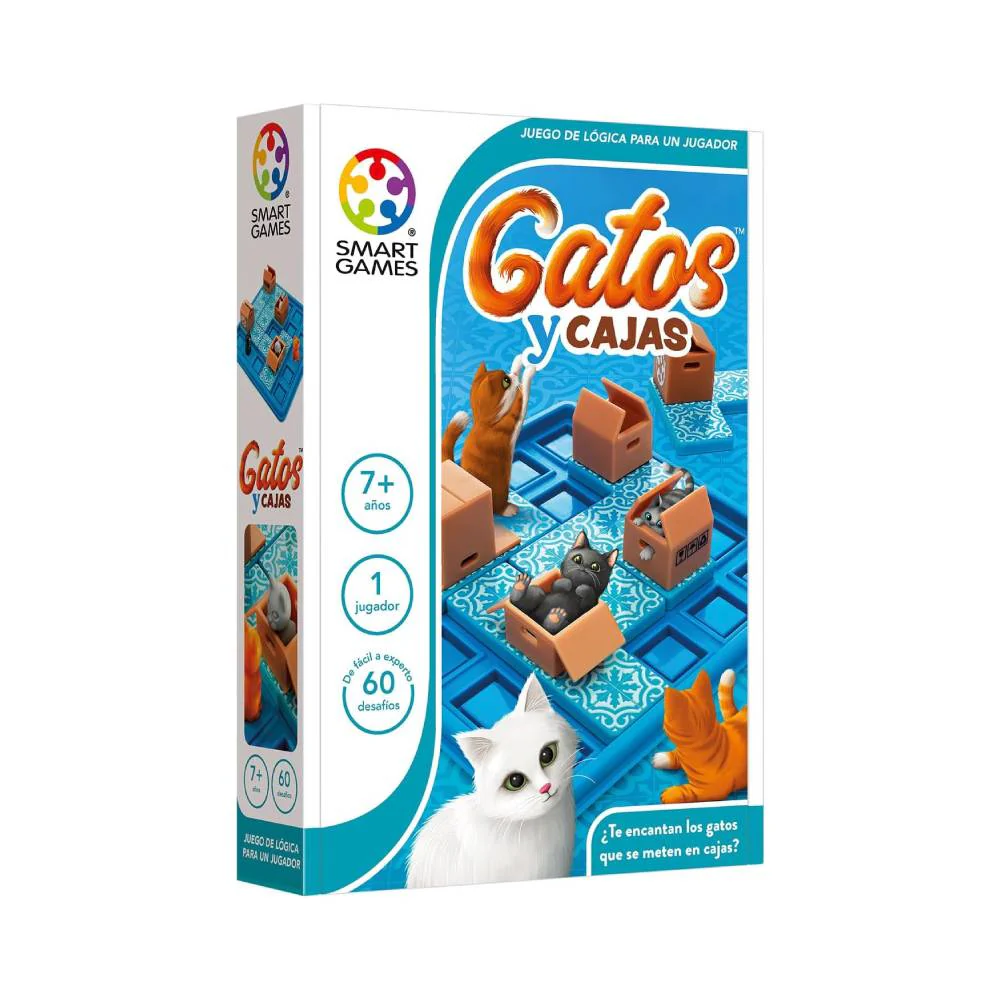 Rompecabezas Gatos y Cajas Smart Games - Image 2