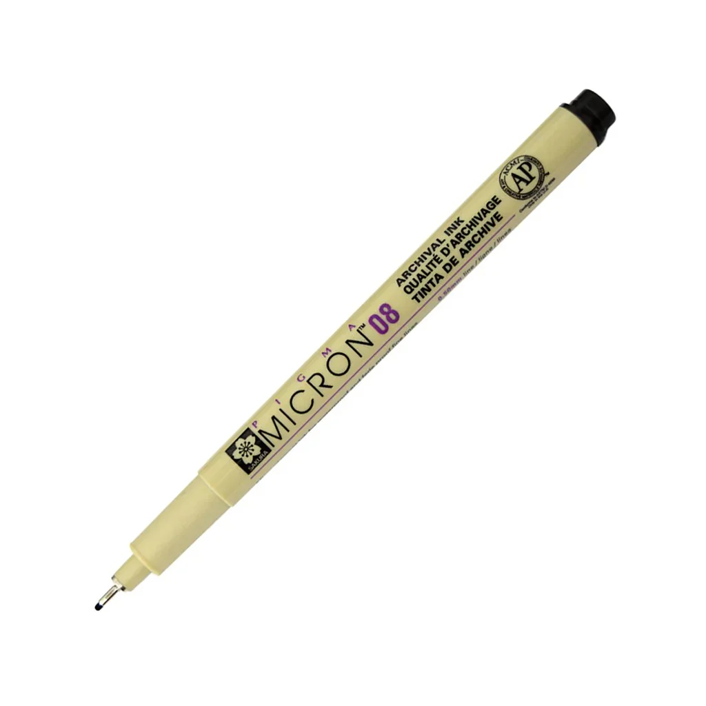 Rotulador Negro Pigma MICRON Sakura - Image 7