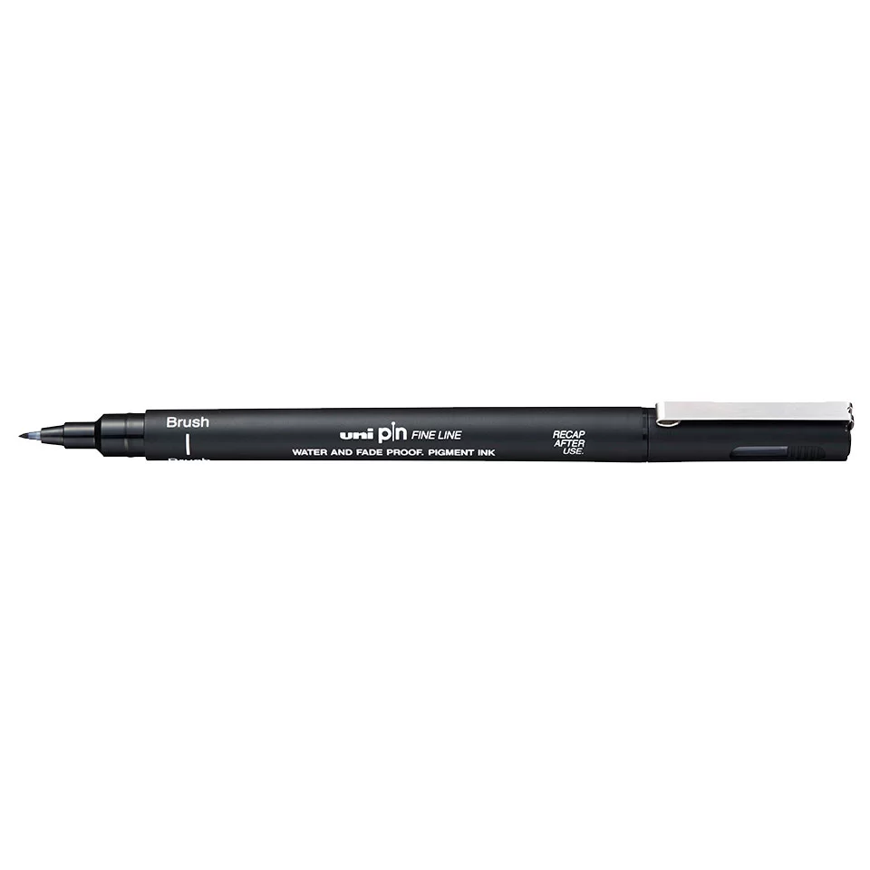 Rotulador Punta Pincel Brush Uni Pin Fine Line