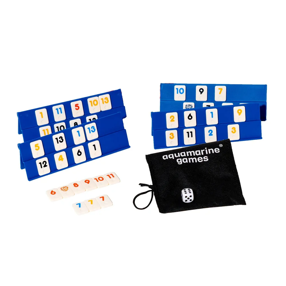 Rummy para 4 Juego de Viaje Aquamarine - Image 2