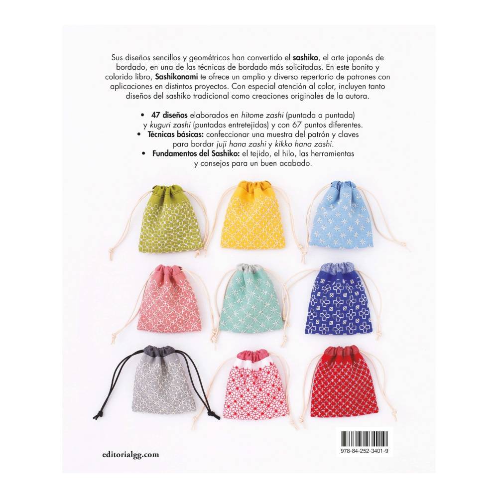 Sashiko: Patrones y pequeños proyectos llenos de color - Image 6