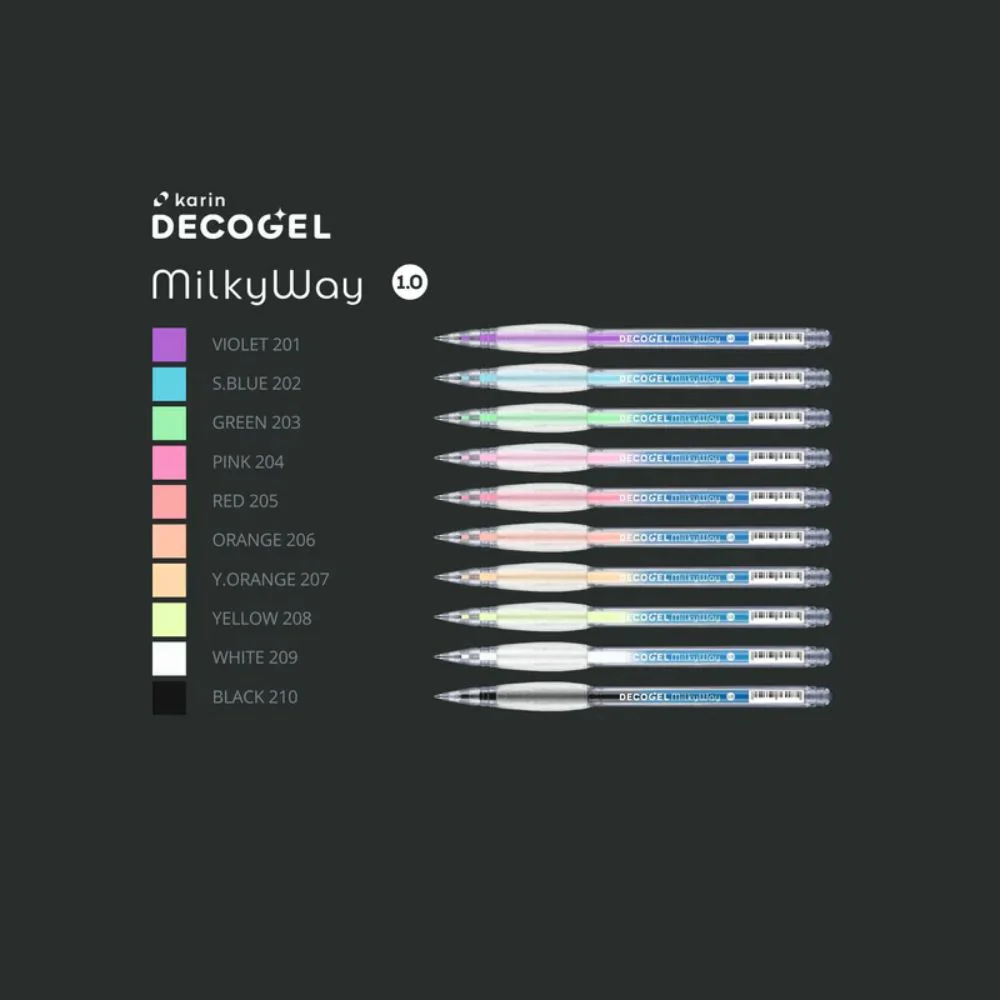 Set 10 Colores Milky Way Decogel 1.0 - Image 2