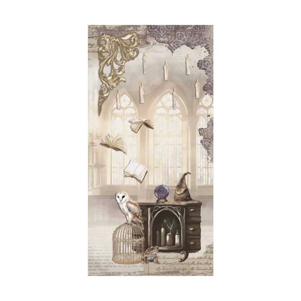 Set 10 Papeles Scrap 15x30 Wizarding Adventure II - Image 7