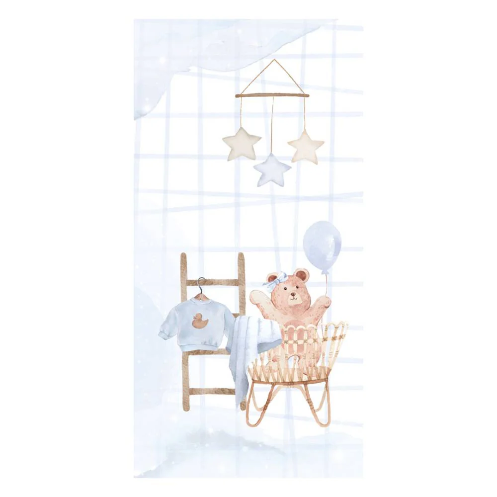 Set 10 Papeles Scrap 15x30cm Lullaby Baby Boy Papers For You - Image 11