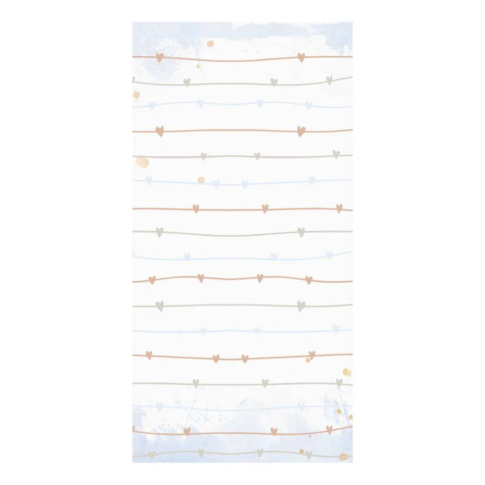 Set 10 Papeles Scrap 15x30cm Lullaby Baby Boy Papers For You - Image 2