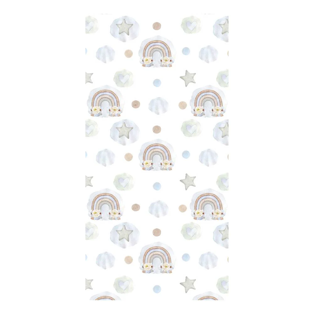Set 10 Papeles Scrap 15x30cm Lullaby Baby Boy Papers For You - Image 4