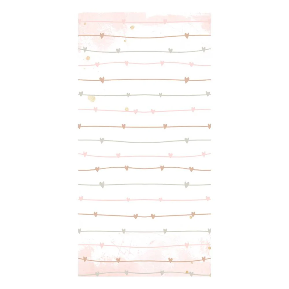 Set 10 Papeles Scrap 15x30cm Lullaby Baby Girl Papers For You - Image 10