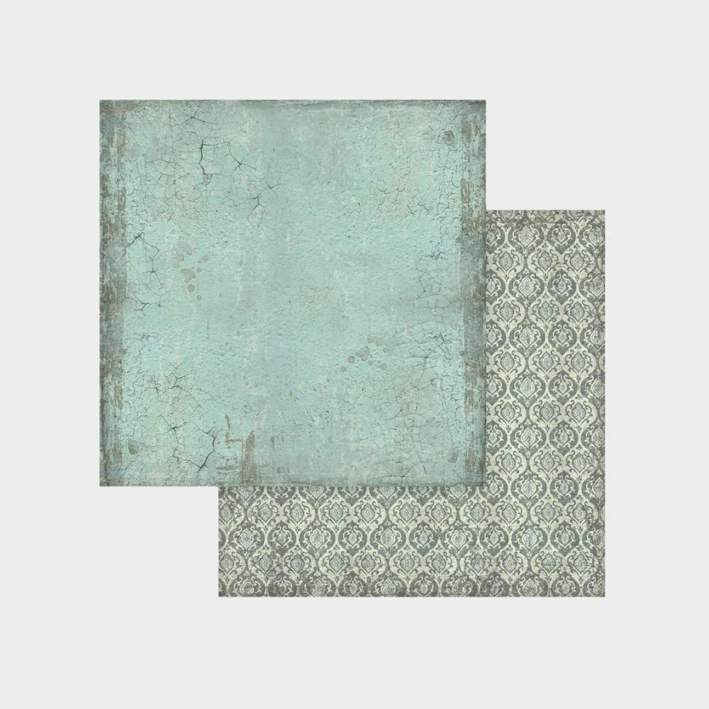 Set 10 Papeles Scrap 20x20 Voyages Fantastiques - Image 6