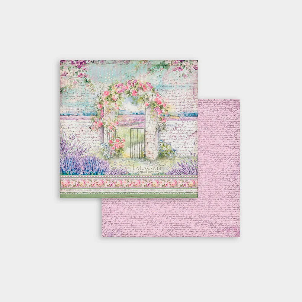Set 10 Papeles Scrap Provence 30x30cm Stamperia - Image 11