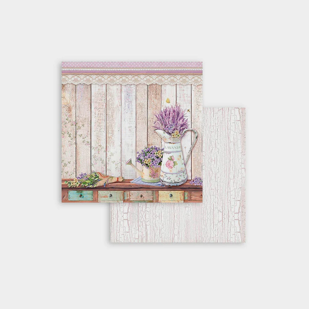 Set 10 Papeles Scrap Provence 30x30cm Stamperia - Image 4