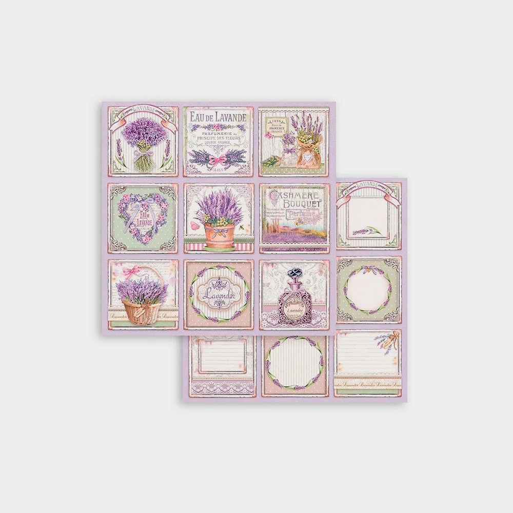 Set 10 Papeles Scrap Provence 30x30cm Stamperia - Image 5