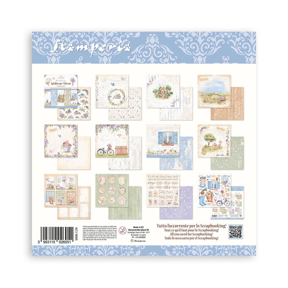 Set 10hj Scrap 30,5x30,5 Welcome Home Stampería - Image 14