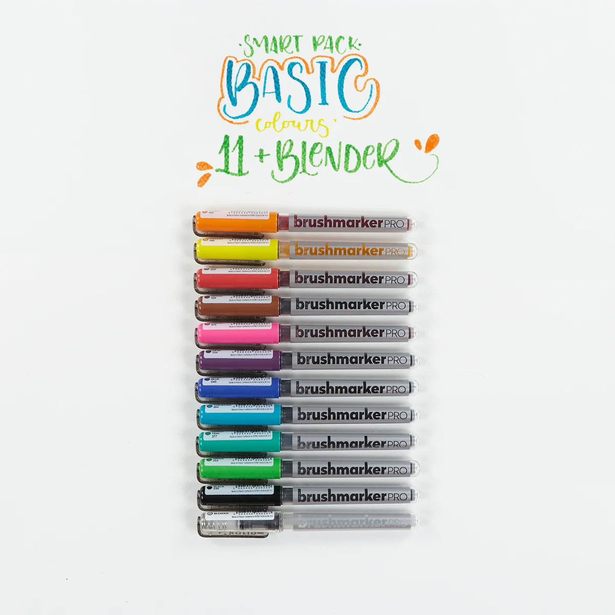 Set 11 Rotuladores Básicos + Blender BrushMarker Pro Karin - Image 3