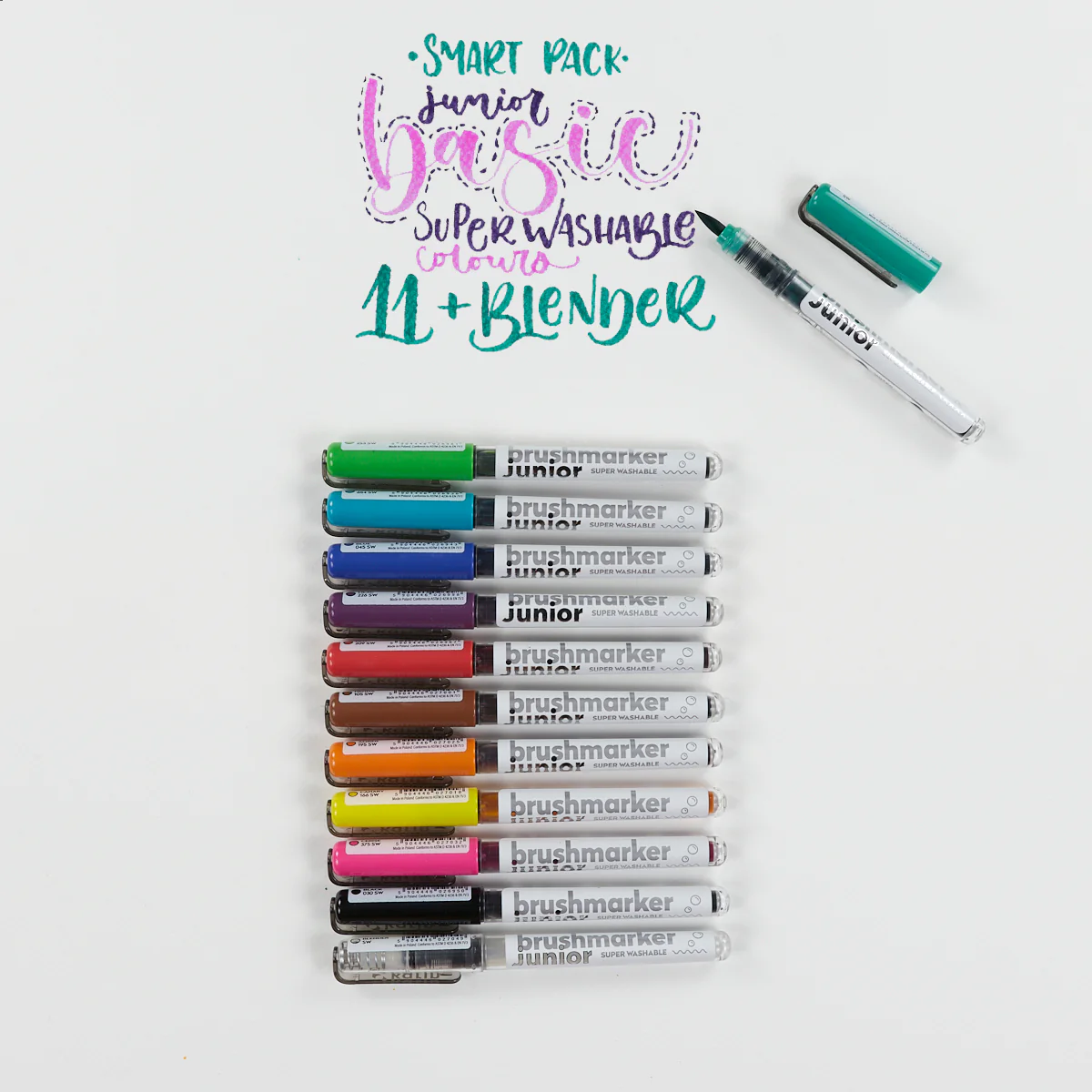 Set 11 Rotuladores Lettering Brushmarker Pro Básicos Karin - Image 4
