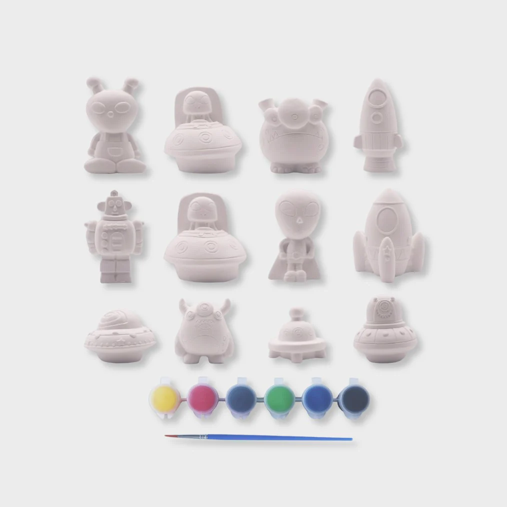 Set 12 Escayolas para Pintar Extraterrestres Layers Of - Image 2