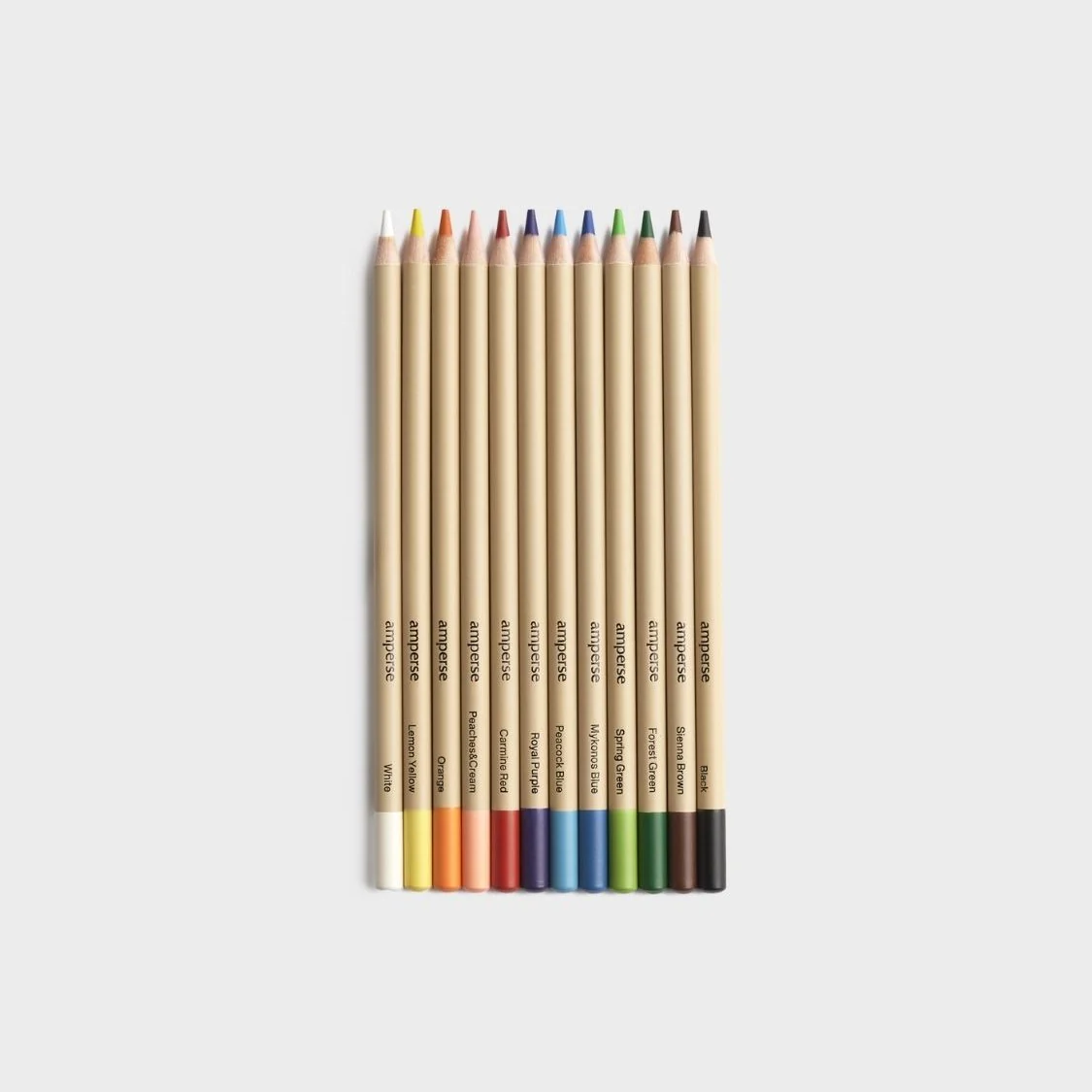 Set 12 Lápices de Colores Amperse