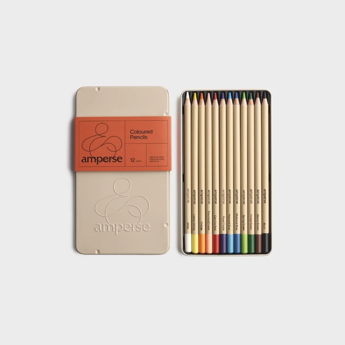 Set 12 Lápices de Colores Amperse - Image 2
