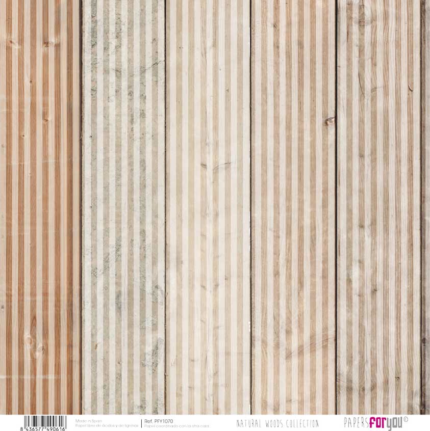 Set 12 Papeles Scrap Natural Woods 30x30 Papers For You - Image 10