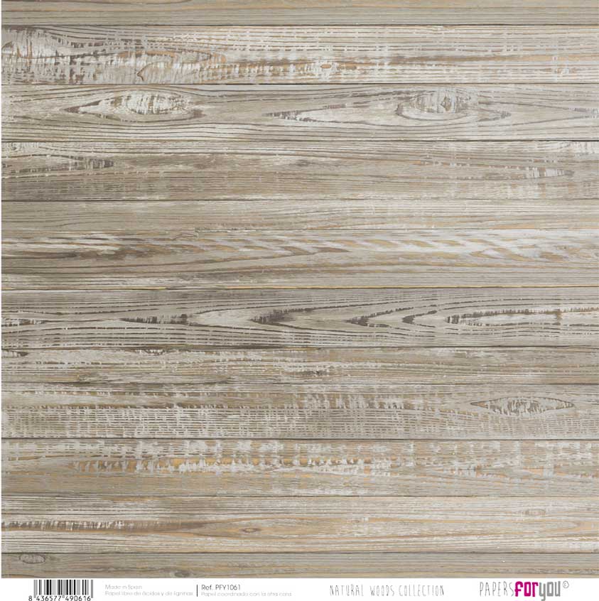 Set 12 Papeles Scrap Natural Woods 30x30 Papers For You - Image 15