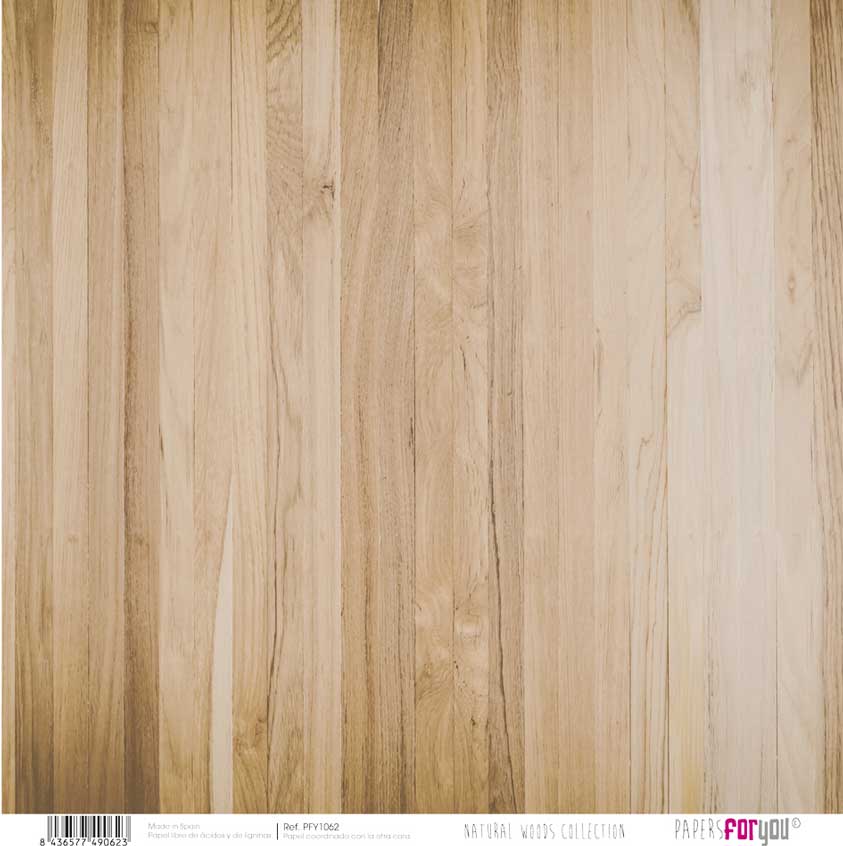 Set 12 Papeles Scrap Natural Woods 30x30 Papers For You - Image 17